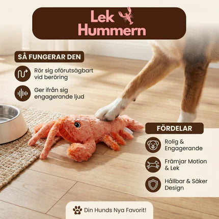 LekHummern™ - Evig lek för glada tassar